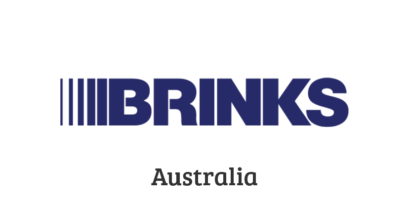 This photo shows Brinks logo
