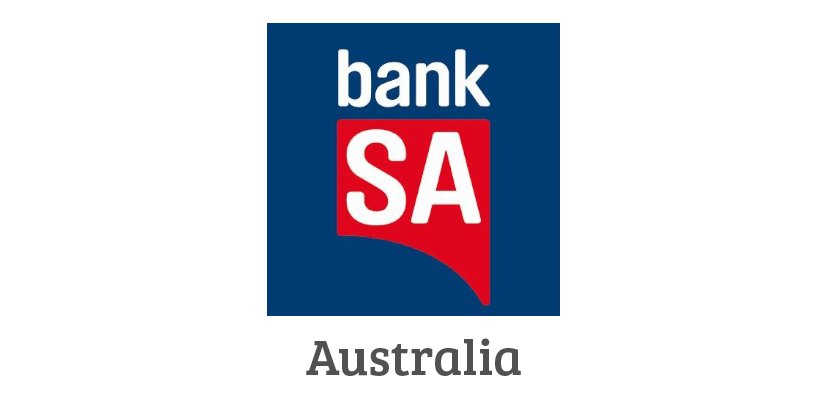 This photo shows Bank of SA logo