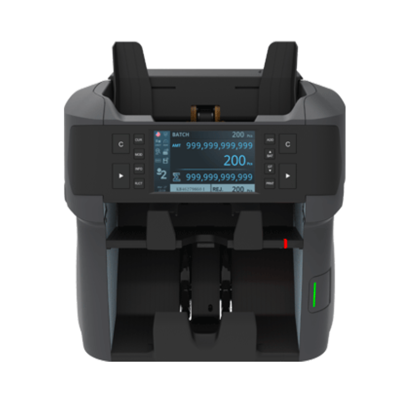 This is an image of the NC7500 heavy-duty 1+1 pocket counter and sorter