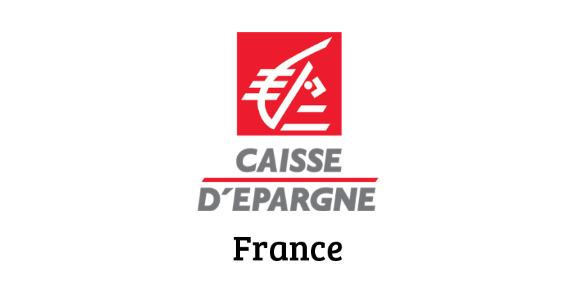 This photo shows Caisse D'Epargne logo