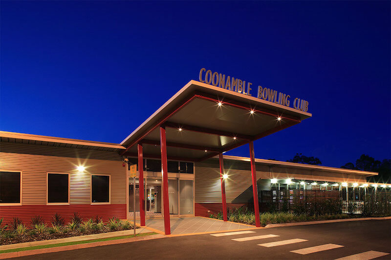 A photo of Coonamble Bowling Club facade