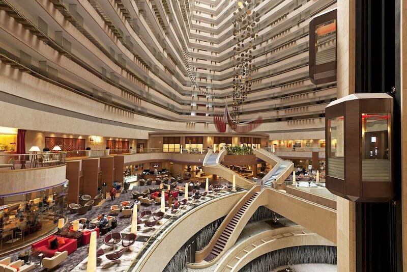 Marina Mandarin Singapore hotel lobby